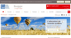 Desktop Screenshot of msa-bourgogne.fr